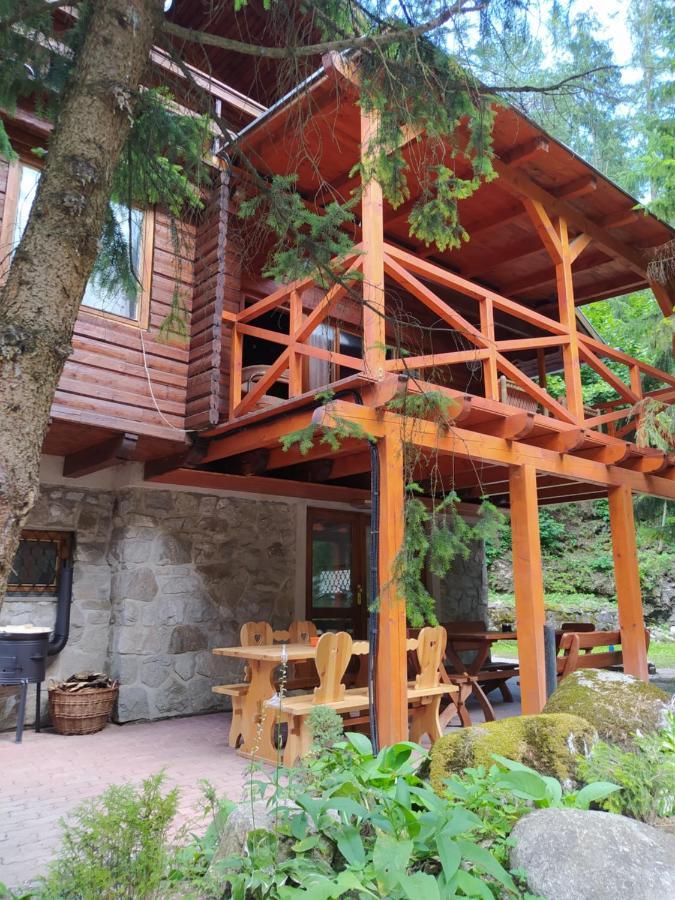 Tatrystay Chalet Kristina デマノブスカ・ドリーナ エクステリア 写真